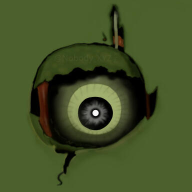 a portrait of springtraps eye?